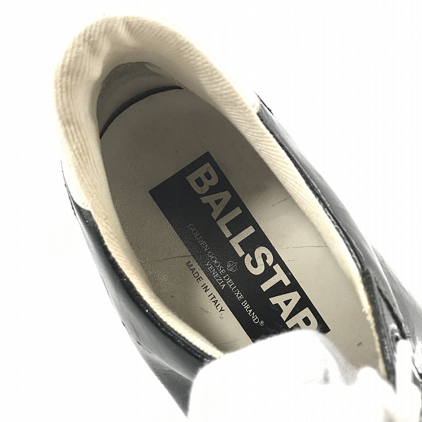 実際に弊社で買取させて頂いた【観賞用】GOLDEN GOOSE/ゴールデングース BALL STAR/ボールスター スニーカー/43の画像 4枚目