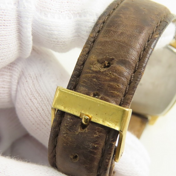 実際に弊社で買取させて頂いたPaul Smith/ポールスミス レザーベルト クオーツ 腕時計 6038-G13141【動作未確認】の画像 4枚目