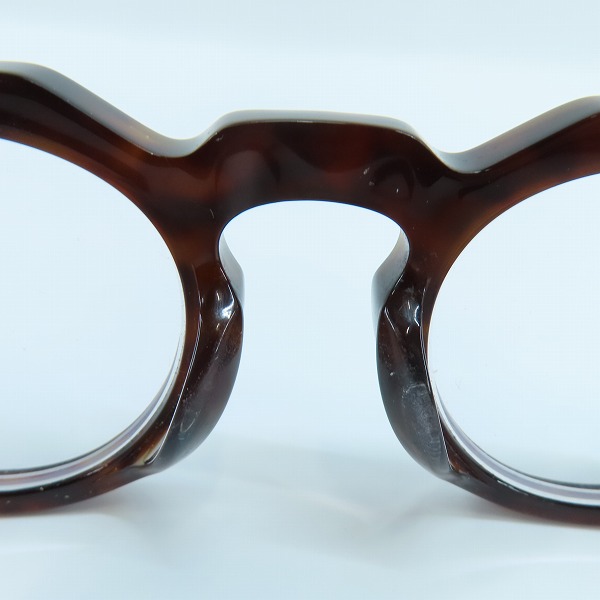 実際に弊社で買取させて頂いたReboot/リブート 207トートイス 度入り 眼鏡/メガネ/アイウェア フレンチヴィンテージ ボストン タイプの画像 3枚目