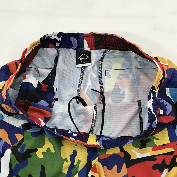 実際に弊社で買取させて頂いたF.C.R.B./FCレアルブリストル CAMOUFLAGE PRACTICE SHORTS カモフラージュ プラクティスショーツ FCRB-180021/XLの画像 4枚目