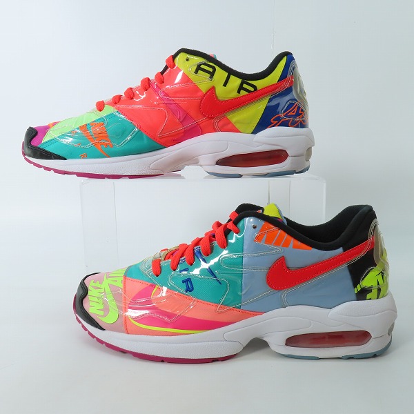 実際に弊社で買取させて頂いたNIKE×ATMOS/ナイキ×アトモス AIR MAX2 LIGHT QS/エア マックス2 ライト クイックストライク BV7406-001/29の画像 3枚目