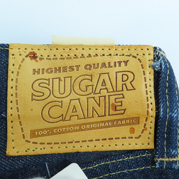 実際に弊社で買取させて頂いたSUGAR CANE/シュガーケーン デニムパンツ M41300A/W29L34の画像 6枚目
