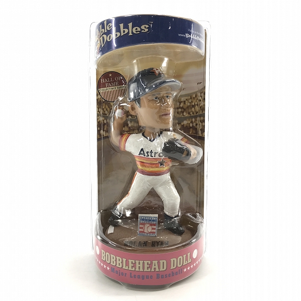 実際に弊社で買取させて頂いた【未開封】MLB Bobble Dobbles NOLAN RYAN ボブルヘッドフィギュア