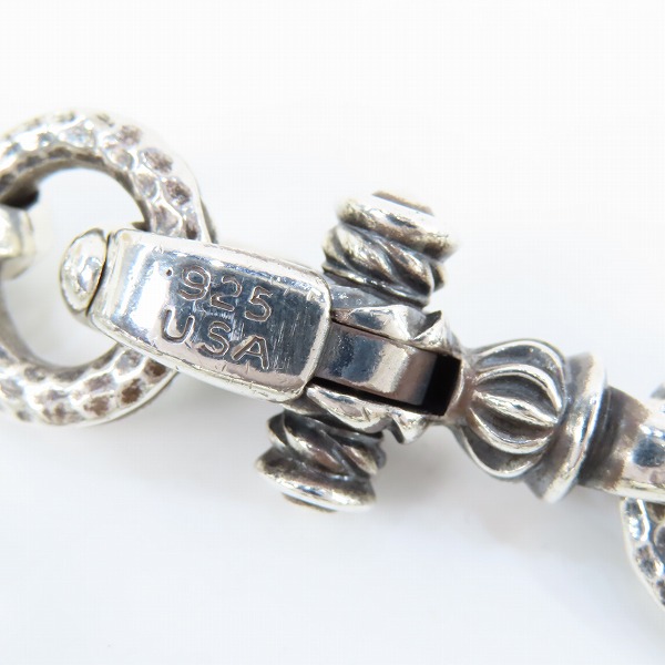 実際に弊社で買取させて頂いたLEONARD KAMHOUT/レナードカムホート シルクリンク ブレスレット 17リンクの画像 5枚目