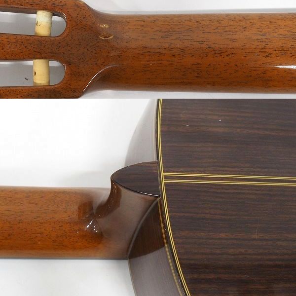 実際に弊社で買取させて頂いた★【弦無し】Takamine/タカミネ No.5 クラシックギター/ガットギター ソフトケース付の画像 8枚目