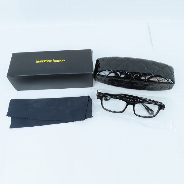 実際に弊社で買取させて頂いたLess than human/レスザンヒューマン Hien メガネフレーム アイウェア の画像 9枚目