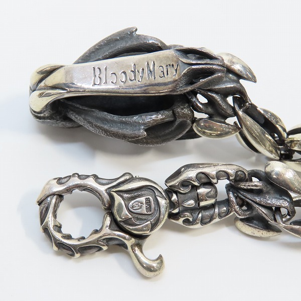 実際に弊社で買取させて頂いたBloody Mary/ブラッディマリー Dragon Keeper wallet Chain/ドラゴンキーパー ウォレットチェーンの画像 2枚目