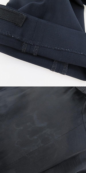実際に弊社で買取させて頂いたGIORGIO ARMANI/ジョルジオアルマーニ ウール混 スラックスパンツ 48Rの画像 9枚目