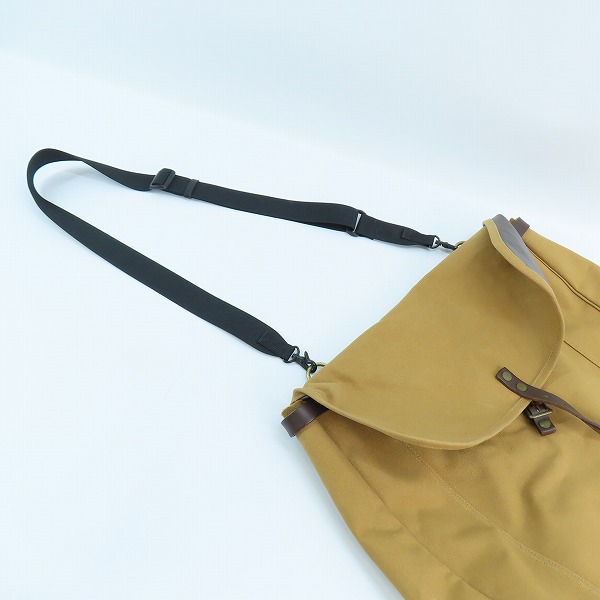 実際に弊社で買取させて頂いたPORTER/ポーター レザー×キャンバス ショルダーバッグの画像 9枚目