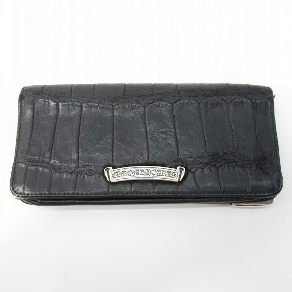 実際に弊社で買取させて頂いたCHROME HEARTS/クロムハーツ シングルフォールド ロングウォレット/長財布
