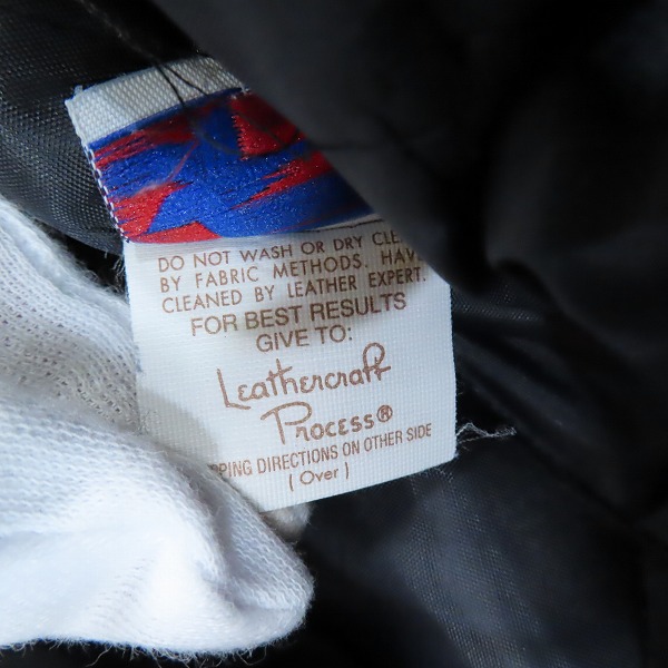 実際に弊社で買取させて頂いたSchott Bros/ショット ブロス 613XX ダブルライダースジャケット/36の画像 6枚目