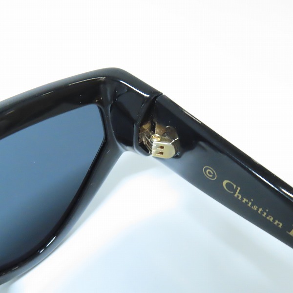 実際に弊社で買取させて頂いたChristian Dior/クリスチャンディオール Cat Style Dior1 アイウエア/サングラス 8072Kの画像 4枚目