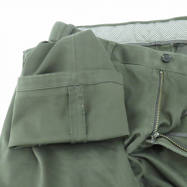 実際に弊社で買取させて頂いたEDIFICE/エディフィス チノパン カーキ EY40/Sの画像 4枚目