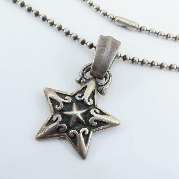 実際に弊社で買取させて頂いたBILL WALL LEATHER/BWL/ビルウォールレザー 30th Anniversary スター ペンダント/ネックレス