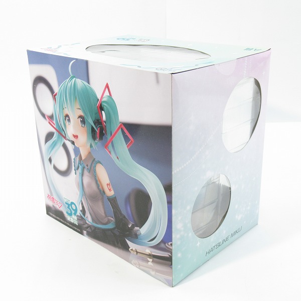 実際に弊社で買取させて頂いた(1)【未開封】TAITO/タイトー タイトーくじ 初音ミク 39の日記念くじ A賞 胸像フィギュアの画像 3枚目