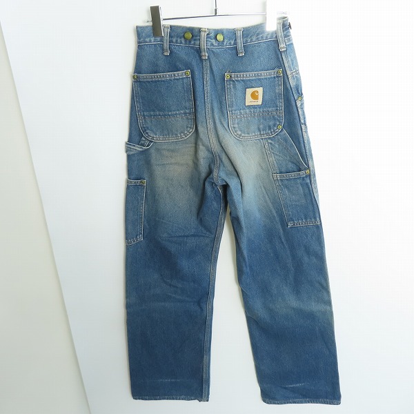 実際に弊社で買取させて頂いたCarhartt/カーハート WU138 ダブルニー ペインターパンツ/デニムパンツ/ジーンズ/28×34の画像 1枚目