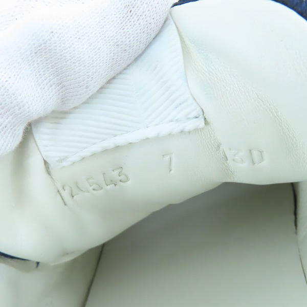 実際に弊社で買取させて頂いたGUCCI/グッチ ロゴ ローカットスニーカー 726543/7の画像 5枚目