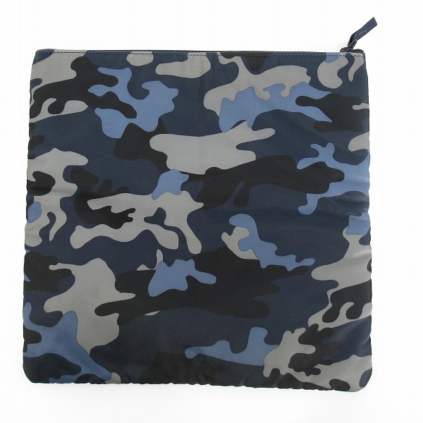 実際に弊社で買取させて頂いたHEAD PORTER/ヘッドポーター ナイロン 迷彩 クラッチバッグの画像 1枚目