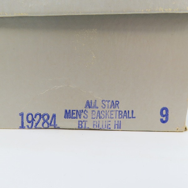 実際に弊社で買取させて頂いたCONVERSE/コンバース ALLSTAR HI/オールスター USA製/9の画像 9枚目