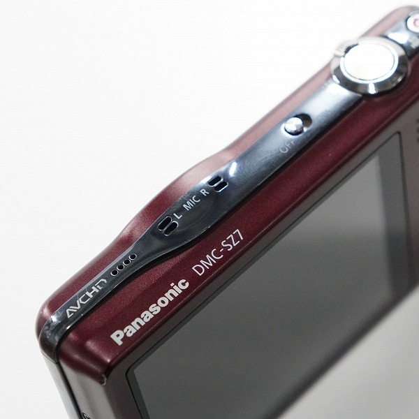 実際に弊社で買取させて頂いたPanasonic/パナソニック LUMIX DMC-SZ7 コンパクトデジタルカメラ 動作未確認の画像 3枚目