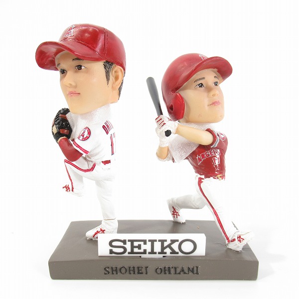 実際に弊社で買取させて頂いた SEIKO/セイコー エンゼルス 大谷翔平 Astron PROSPEX/アストロン プロスペックス ダブル ボブルヘッド 首振り フィギュアの画像 1枚目