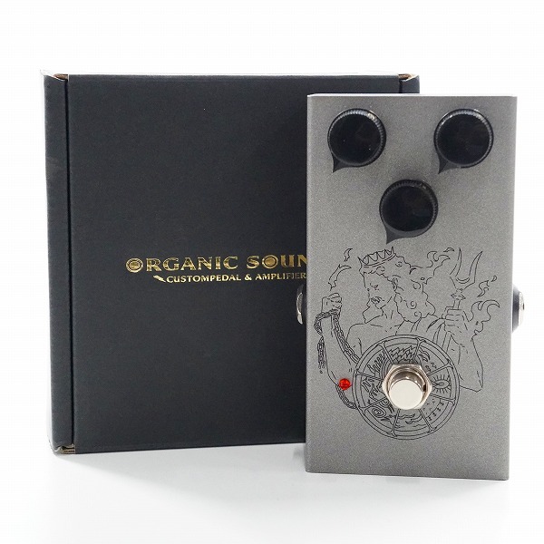 実際に弊社で買取させて頂いたOrganic Sounds/オーガニックサウンド Organic Drive Hades ハデス オーバードライブ エフェクター 動作確認済み