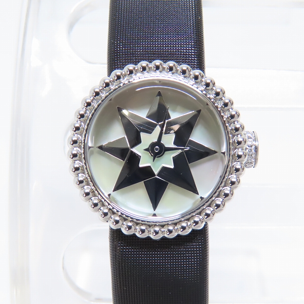 実際に弊社で買取させて頂いたChristian Dior/クリスチャンディオール ラ ミニ ディ ドゥ ディオール クォーツ 腕時計 CD040112