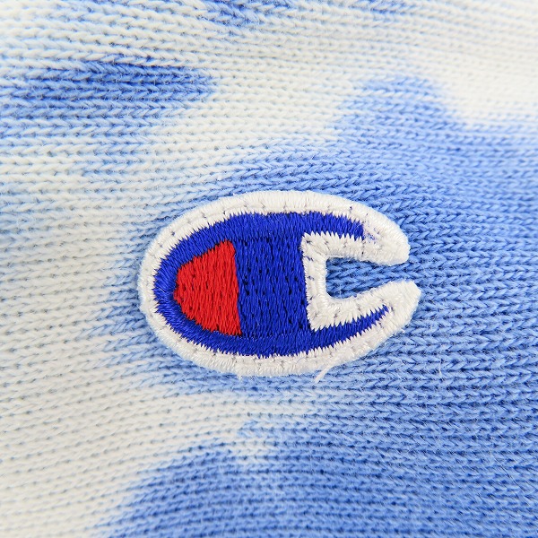 実際に弊社で買取させて頂いたRHC Ron Herman×Champion/ロンハーマン×チャンピオン タイダイ スウェットパンツ ブルー C8-H214/Lの画像 4枚目