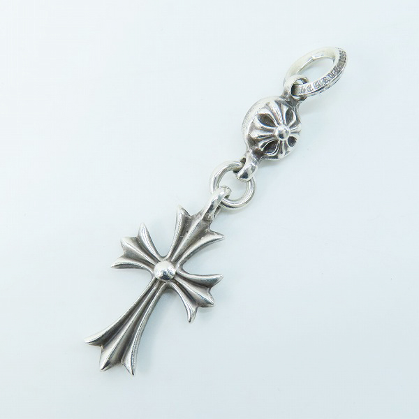 実際に弊社で買取させて頂いたCHROME HEARTS/クロムハーツ 1ボールタイニー CHクロス チャーム