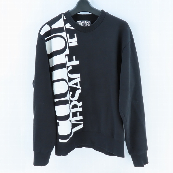 実際に弊社で買取させて頂いたVERSACE JEANS COUTURE/ヴェルサーチ ジーンズ クチュール Crewneck Logo Story Sweatshirt トレーナー/71GAIT17-CFOOT/Ｍ