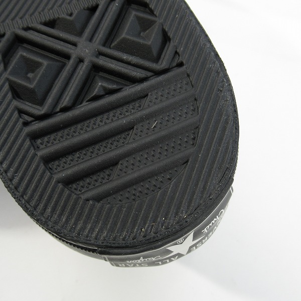 実際に弊社で買取させて頂いたCONVERSE × Shott/コンバース×ショット ONE STAR Z Schott/ワンスター Z ショット 1SE190 ブラック/27.5の画像 6枚目