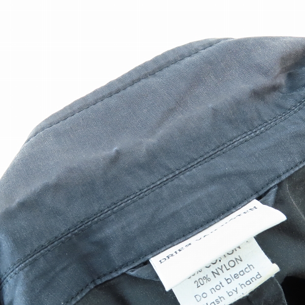 実際に弊社で買取させて頂いたDRIES VAN NOTEN/ドリスヴァンノッテン ライカ期 ジャケット 3751-1410 BIRTWELL 5030 46の画像 6枚目