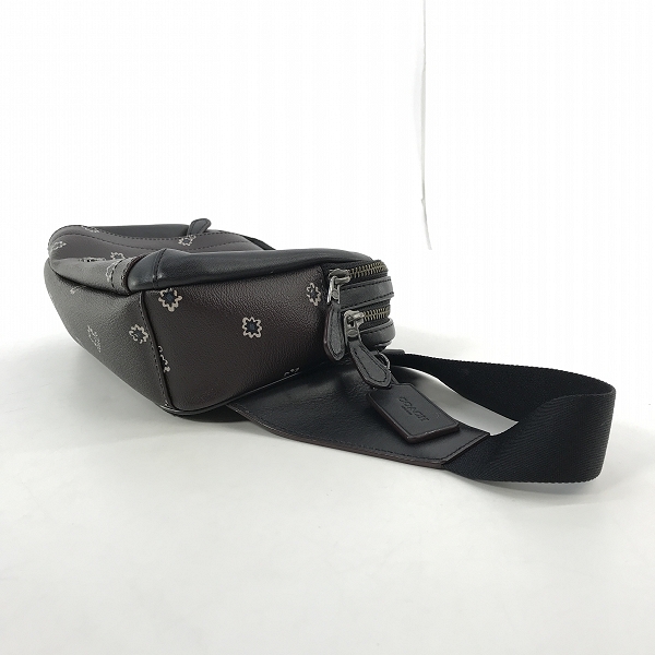 実際に弊社で買取させて頂いたCOACH/コーチ レザー グラハム ウエストバッグ/ボディバッグの画像 2枚目