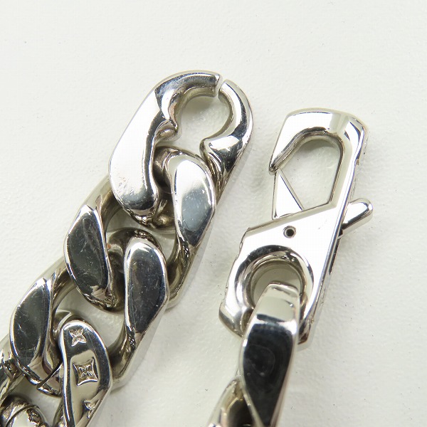 実際に弊社で買取させて頂いたLOUIS VUITTON/ルイヴィトン ブラスレ・LV チェーンリンクス ブレスレット M69989の画像 4枚目