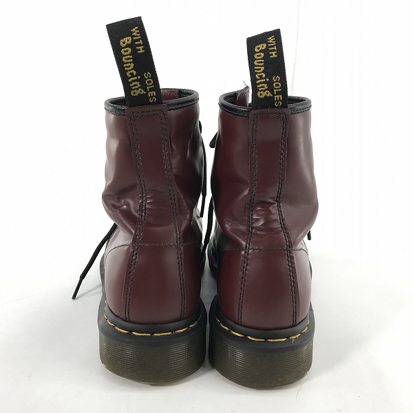実際に弊社で買取させて頂いたDr.Martens/ドクターマーチン 1460 8EYE/8ホール レザー ブーツ/UK7の画像 1枚目