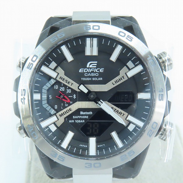 実際に弊社で買取させて頂いた【未使用】CASIO/カシオ EDIFICE/エディフィス ソスペンシオーネ ECB-2000シリーズ 腕時計 ECB-2000YD-1AJF
