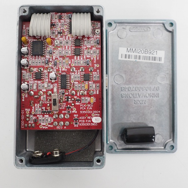 実際に弊社で買取させて頂いたMXR/エムエックスアール bass chorus deluxe コーラス エフェクター【動作確認済】の画像 7枚目