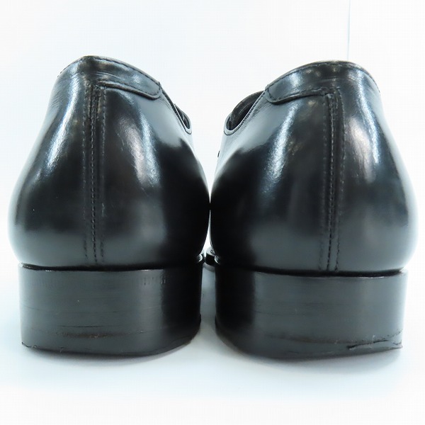 実際に弊社で買取させて頂いたTRADING POST/トレーディングポスト プレーントゥ レザー ビジネス シューズ 6.5の画像 1枚目