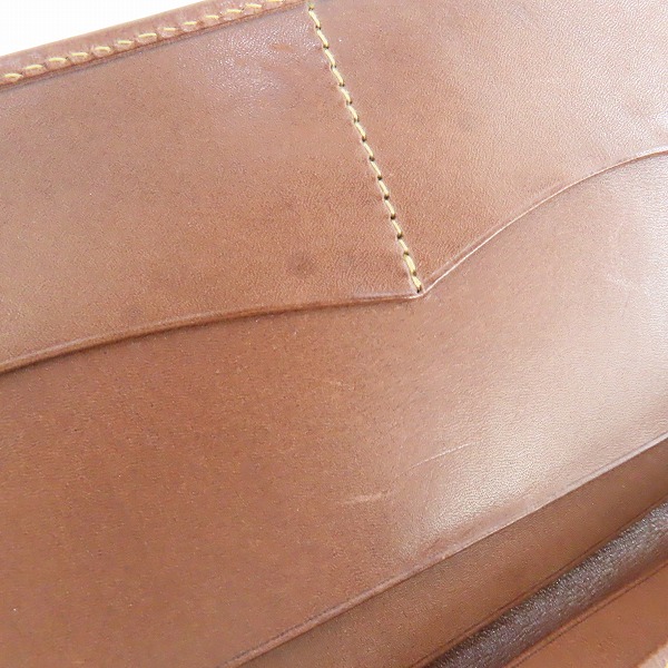 実際に弊社で買取させて頂いたBurberrys/バーバリーズ シャドーホース ノバチェック 二つ折り長財布/ロングウォレットの画像 6枚目