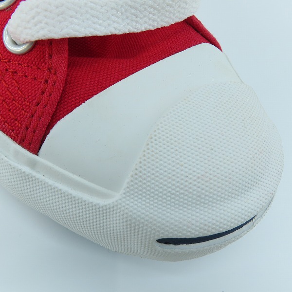 実際に弊社で買取させて頂いた【未使用】CONVERSE/コンバース JACK PURCELL/ジャックパーセル APPLE RED/26.5の画像 6枚目