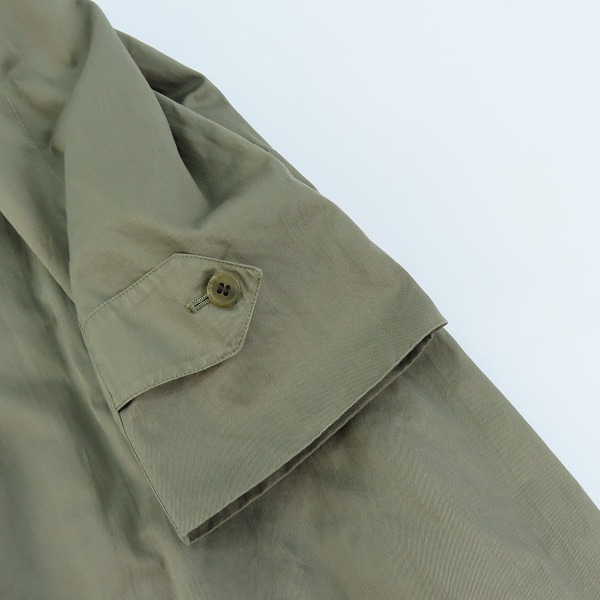 実際に弊社で買取させて頂いたBurberry’s/バーバリーズ 裏地ノバチェック柄トレンチコートロングコートFD034 910 78/7A3の画像 7枚目