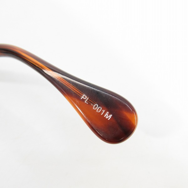 実際に弊社で買取させて頂いたJULIUS TART OPTICAL/ジュリアスタートオプティカル メガネフレーム PL-001Mの画像 4枚目