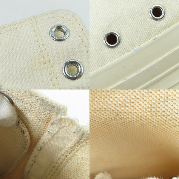 実際に弊社で買取させて頂いたCONVERSE/コンバース サイドジップ キャンバス 10ホール スニーカー 1SD165/26の画像 6枚目