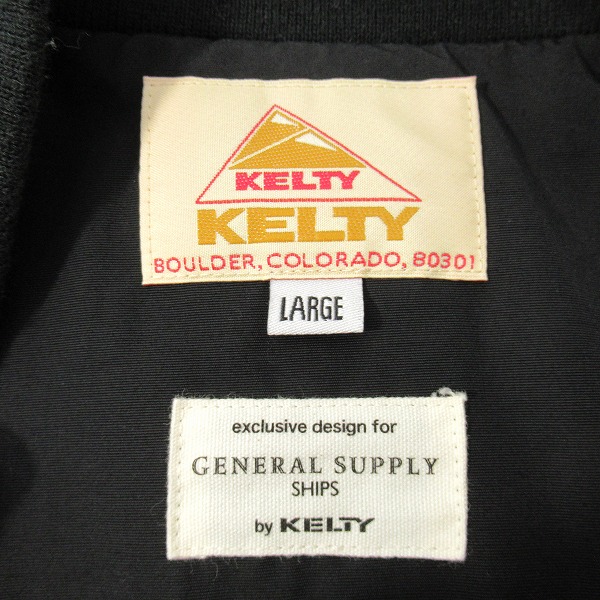 実際に弊社で買取させて頂いたKELTY×SHIPS/ケルティ×シップス MA-1 ブルゾン/Lの画像 2枚目