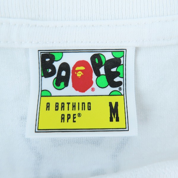 実際に弊社で買取させて頂いたA BATHING APE×Pokemon/アベイシングエイプ×ポケモン BABY MILO Tシャツ Mの画像 2枚目