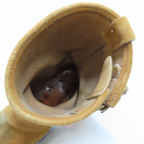 実際に弊社で買取させて頂いたWESCO/ウエスコ THE BOSS/ボス エンジニアブーツ スウェード/7.5Eの画像 4枚目