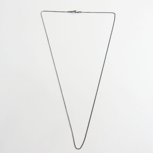 実際に弊社で買取させて頂いた【ギャラ付き】LONE ONES/ロンワンズ メイティングフライトフック ボックスチェーン ネックレス MFNH-0002XSの画像 4枚目