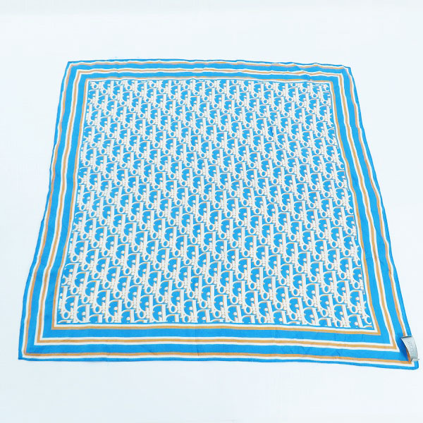 実際に弊社で買取させて頂いたChristian Dior/クリスチャンディオール  オブリーク ミニスカーフ の画像 1枚目