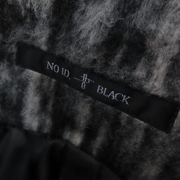 実際に弊社で買取させて頂いた【未使用】NO ID./ノーアイディー ハイカラー ポンチョコート 453006-641C/ONEの画像 2枚目