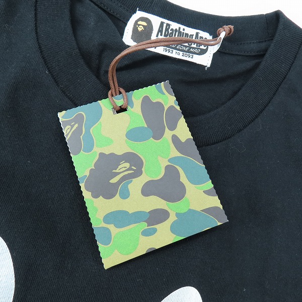 実際に弊社で買取させて頂いた【未使用】A BATHING APE/アベイシングエイプ HAJIME SORAYAMA SHARK TEE 空山基 シャークTシャツ 1H23110945/XLの画像 6枚目